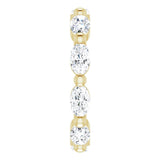 14K Yellow Gold 1 9/10 CTW Lab-Grown Diamond Eternity Band