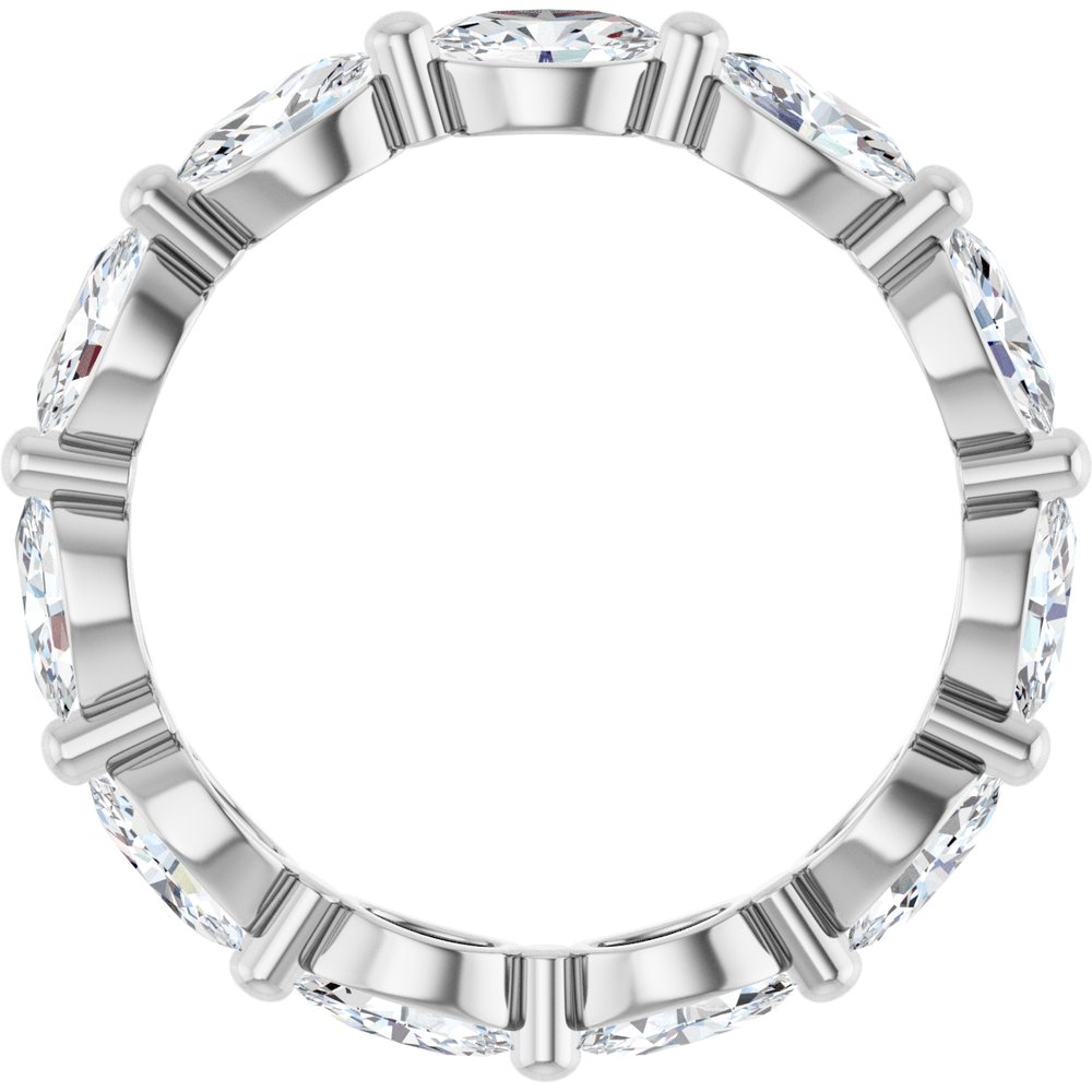 14K White Gold 1 9/10 CTW Lab-Grown Diamond Eternity Band