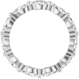 14K White Gold 2 1/2 CTW Natural Diamond Eternity Band