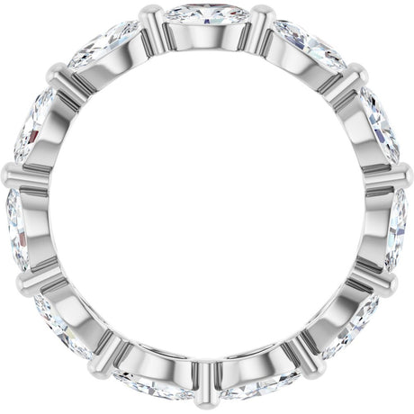 14K White Gold 2 1/2 CTW Natural Diamond Eternity Band