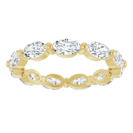 14K Yellow Gold 1 9/10 CTW Lab-Grown Diamond Eternity Band
