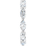 14K White Gold 2 1/2 CTW Natural Diamond Eternity Band