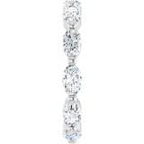 14K White Gold 1 9/10 CTW Lab-Grown Diamond Eternity Band