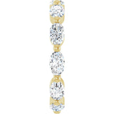 14K Yellow Gold 1 9/10 CTW Lab-Grown Diamond Eternity Band