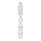 14K White Gold 1 5/8 CTW Natural Diamond Eternity Band