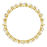 14K Yellow 1/2 CTW Natural Diamond Eternity Band