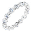 14K White Gold 1 5/8 CTW Natural Diamond Eternity Band