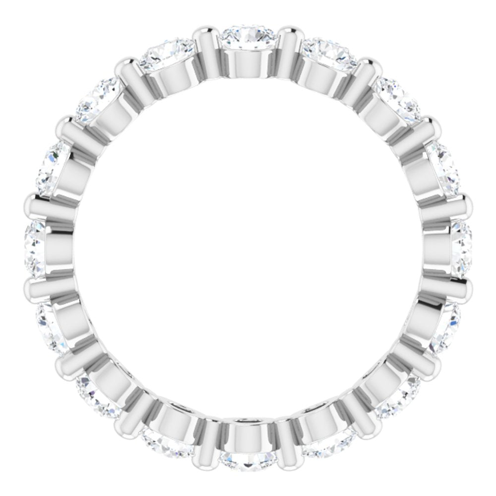 14K White Gold 1 5/8 CTW Natural Diamond Eternity Band