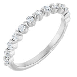 14K White Gold 1/4 CTW Lab-Grown Diamond Anniversary Band