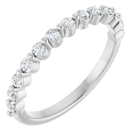 14K White Gold 1/4 CTW Lab-Grown Diamond Anniversary Band