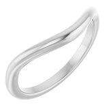 14K White 1.9 mm Contour Band