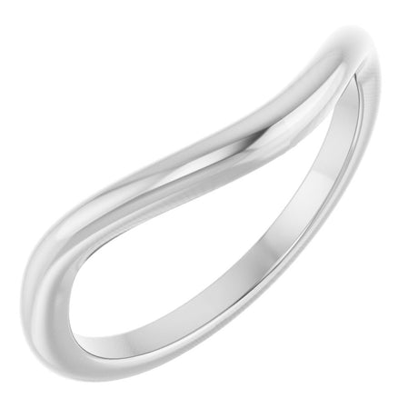 14K White 1.9 mm Contour Band