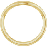 14K Yellow 1.9 mm Contour Band