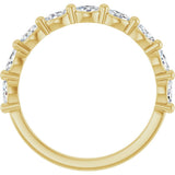 14K Yellow Gold 1/2 CTW Natural Diamond Anniversary Band