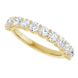 14K Yellow 1 CTW Natural Diamond Anniversary Band