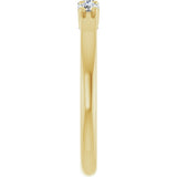 14K Yellow Gold 1/4 CTW Natural Diamond Anniversary Band