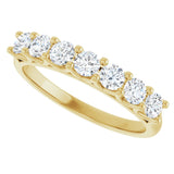 14K Yellow 3/8 CTW Lab-Grown Diamond Anniversary Band