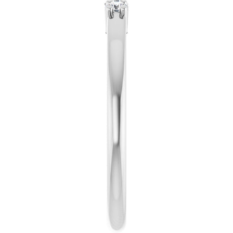 14K White 1/6 CTW Lab-Grown Diamond Anniversary Band