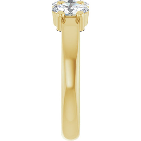 14K Yellow Gold 1 1/8 CTW Lab-Grown Diamond Anniversary Band