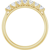 14K Yellow Gold 3/8 CTW Lab-Grown Diamond Anniversary Band