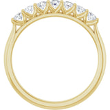 14K Yellow 3/8 CTW Lab-Grown Diamond Anniversary Band