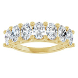 14K Yellow Gold 2 1/2 CTW Lab-Grown Diamond Anniversary Band