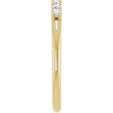 14K Yellow Gold 1/5 CTW Natural Diamond Anniversary Band