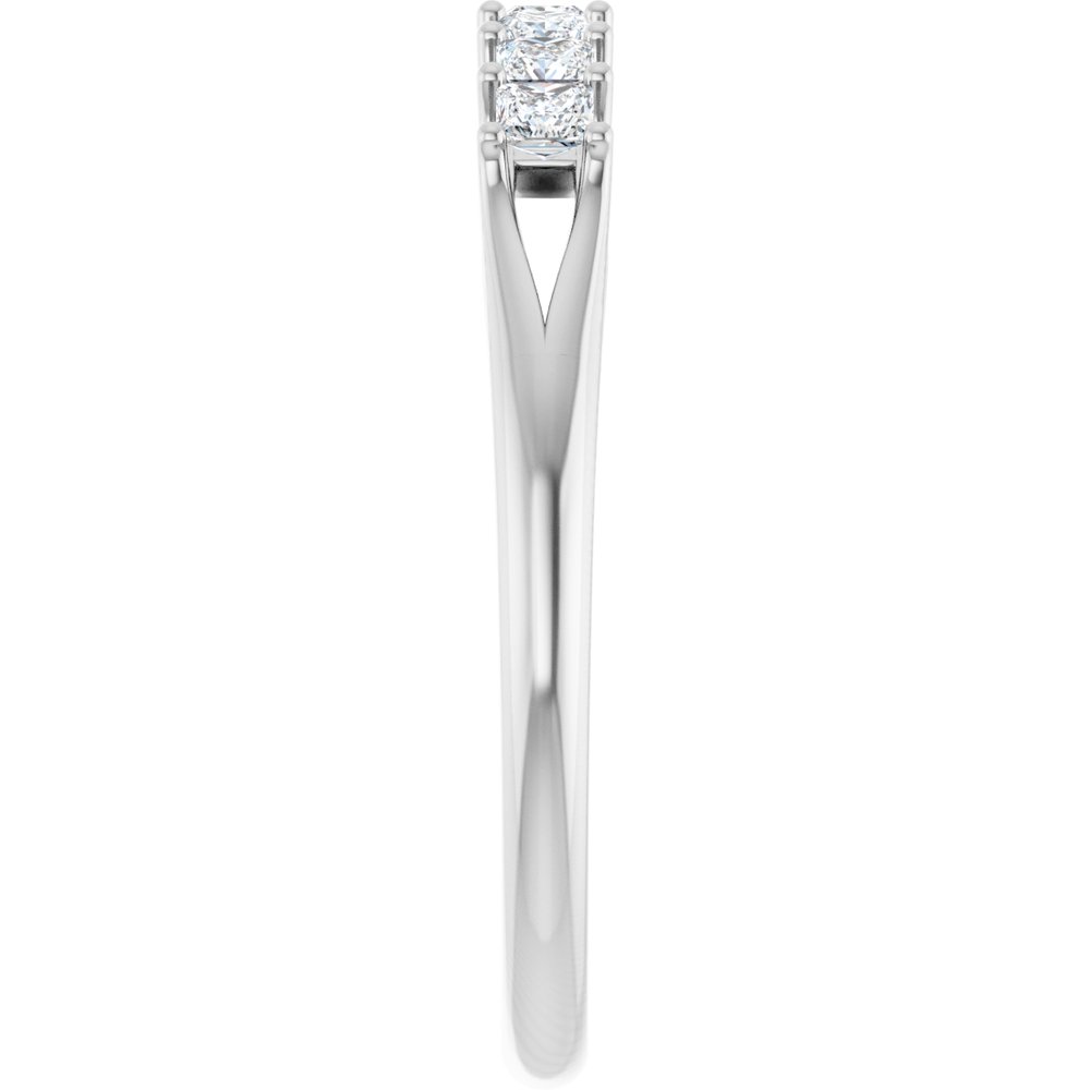 14K White 1/3 CTW Natural Diamond Anniversary Band