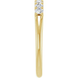 14K Yellow Gold 3/8 CTW Lab-Grown Diamond Anniversary Band