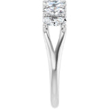 14K White Gold 1 1/3 CTW Lab-Grown Diamond Anniversary Band