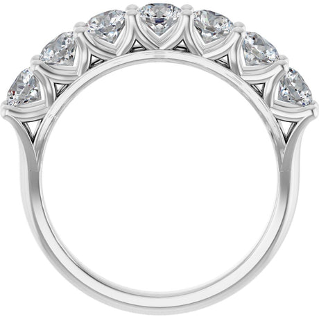 14K White Gold 1 1/3 CTW Lab-Grown Diamond Anniversary Band