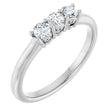14K White 1/3 CTW Lab-Grown Diamond Anniversary Band