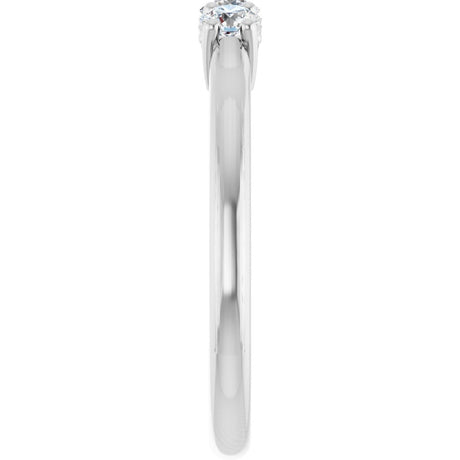 14K White 1/3 CTW Lab-Grown Diamond Anniversary Band