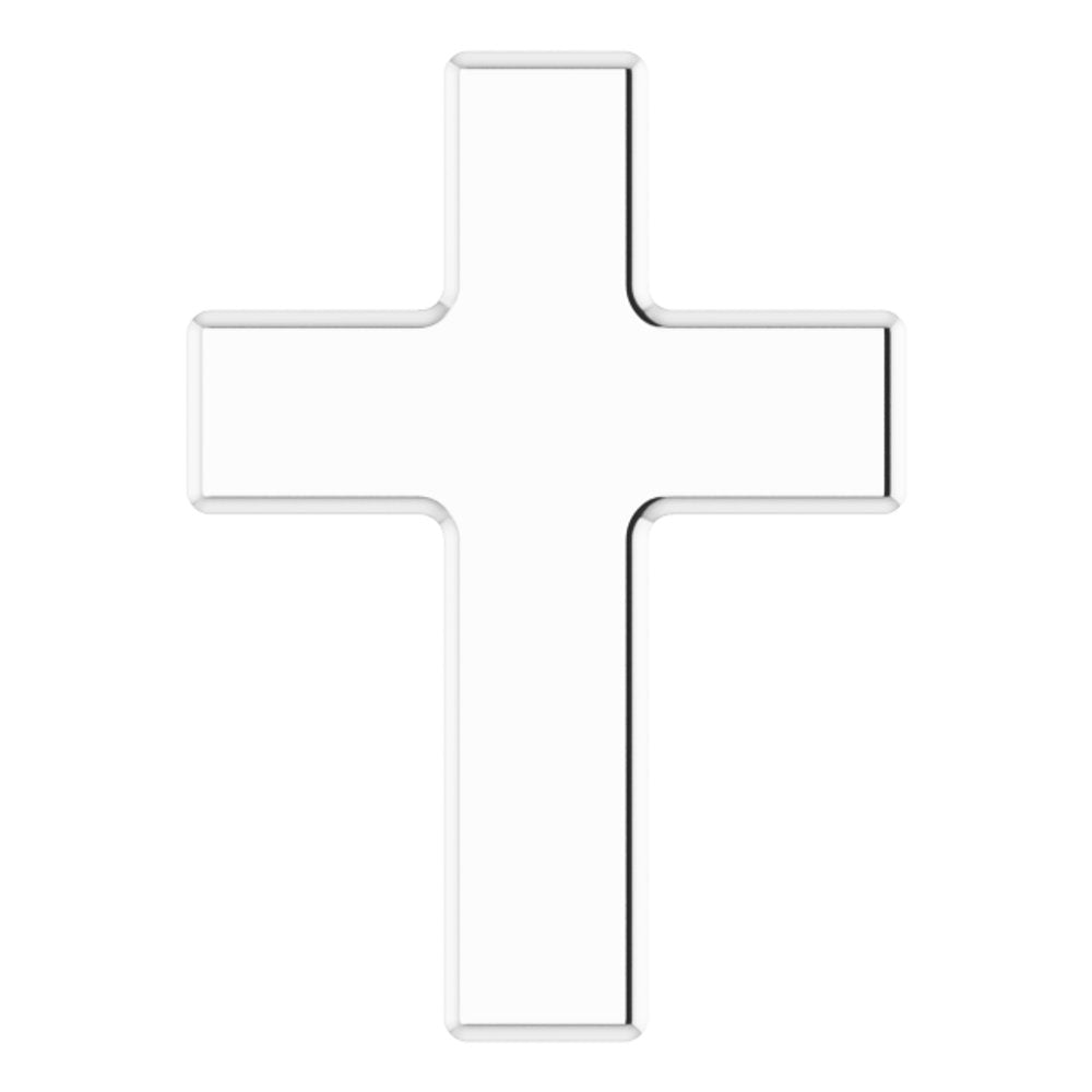 Sterling Silver Petite Cross Slide Pendant