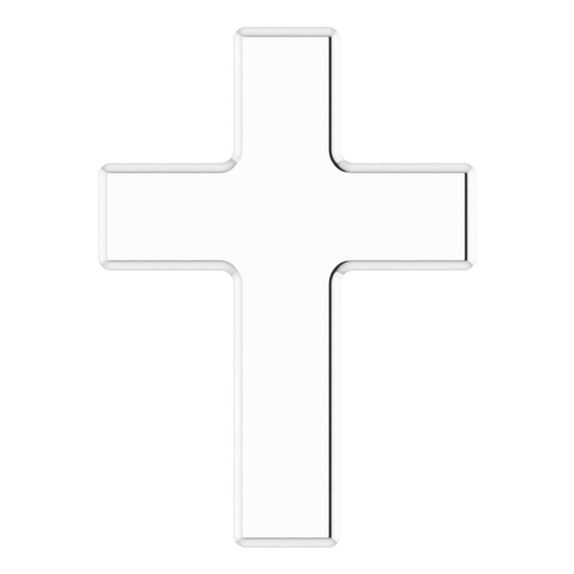 Sterling Silver Petite Cross Slide Pendant