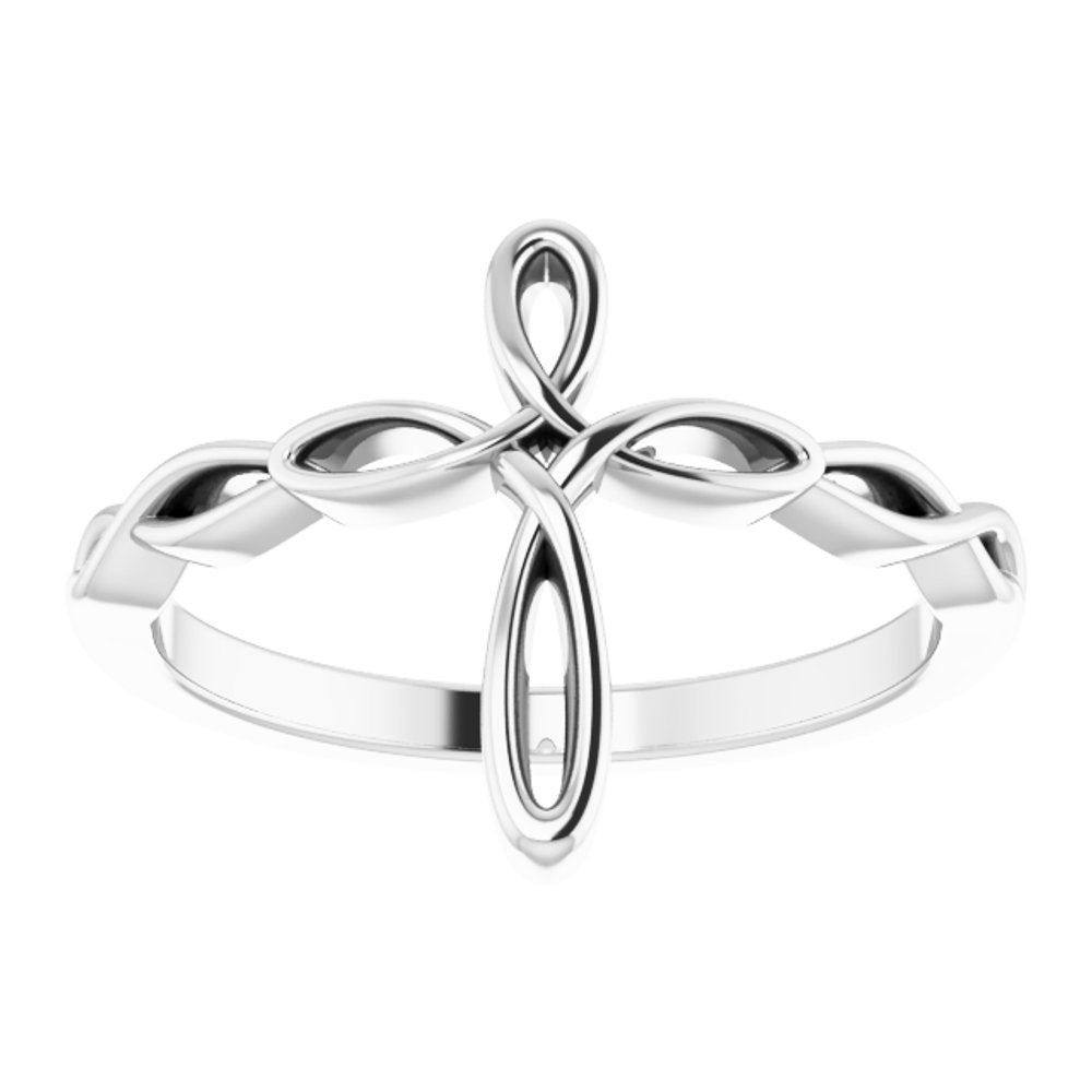 Sterling Silver Cross Ring