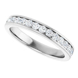 14K White Gold 1/2 CTW Lab-Grown Diamond Anniversary Band