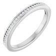 14K White Gold 1/8 CTW Lab-Grown Diamond Anniversary Band