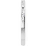 14K White Gold 1/8 CTW Lab-Grown Diamond Anniversary Band
