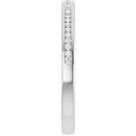 14K White Gold 1/8 CTW Lab-Grown Diamond Anniversary Band