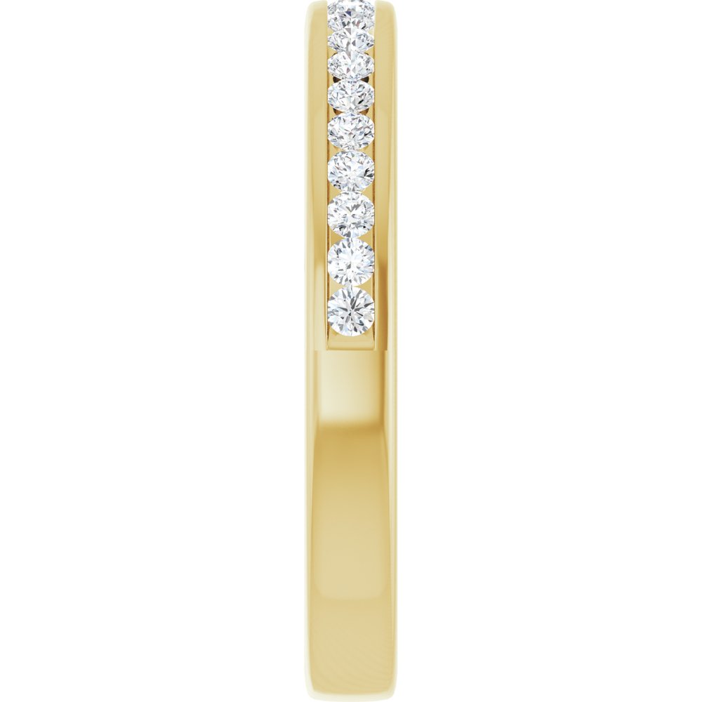 14K Yellow 9/10 CTW Diamond Anniversary Band