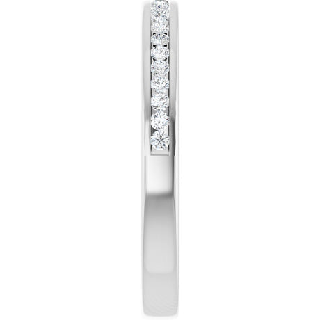 14K White Gold 1/5 CTW Lab-Grown Diamond Anniversary Band