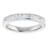 14K White 3/4 CTW Diamond Anniversary Band