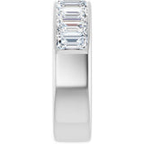 14K White Gold 2 3/4 CTW Lab-Grown Diamond Anniversary Band