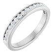14K White Gold 1/3 CTW Lab-Grown Diamond Anniversary Band