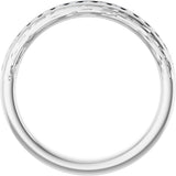 14K White Gold 1/3 CTW Lab-Grown Diamond Anniversary Band