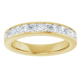 14K Yellow Gold 1 CTW Lab-Grown Diamond Anniversary Band