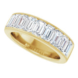 14K Yellow Gold 2 3/4 CTW Lab-Grown Diamond Anniversary Band