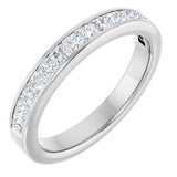 Platinum 3/4 CTW Lab-Grown Diamond Anniversary Band