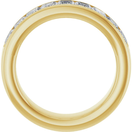 14K Yellow Gold 2 3/4 CTW Lab-Grown Diamond Anniversary Band